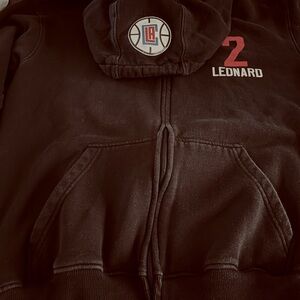 Clippers K Leonard Men’s Large Hoodie
